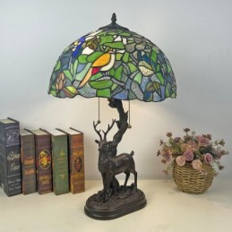 Bordslampa i Tiffany-Stil...
