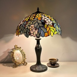 Bordslampa i Tiffany-Stil...