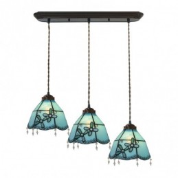 Pendellampa i Tiffany-Stil...