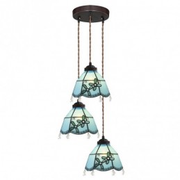 Pendellampa i Tiffany-Stil...