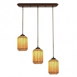 Pendellampa i Tiffany-Stil...