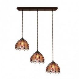 Pendellampa i Tiffany-Stil...