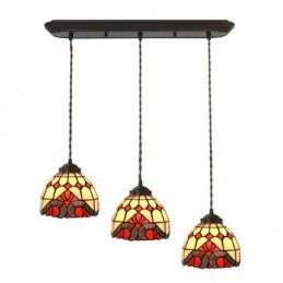 Pendellampa i Tiffany-Stil...