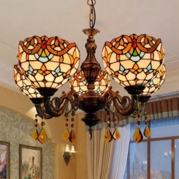 Ljuskrona i Tiffany-Stil...