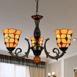 Ljuskrona i Tiffany-Stil...
