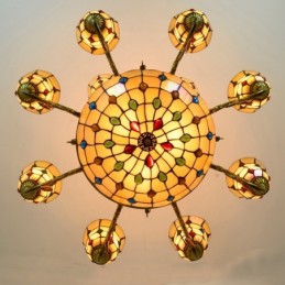 Ljuskrona i Tiffany-Stil...