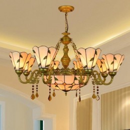 Ljuskrona i Tiffany-Stil...