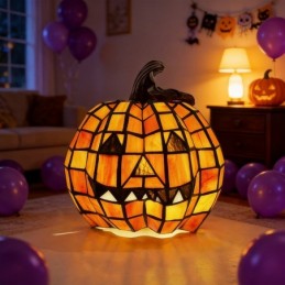 Lampa i Tiffany-Stil med...