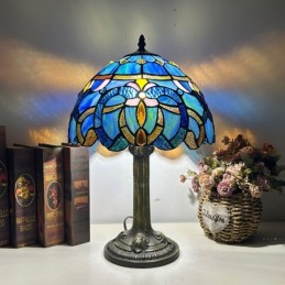 Lampa i Tiffany-Stil med...