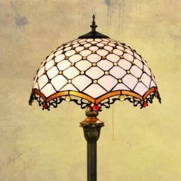 Golvlampa i Tiffany-Stil...