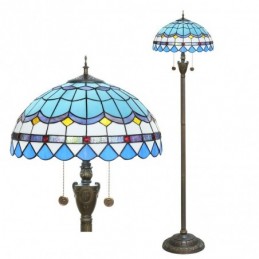 Golvlampa i Tiffany-Stil...