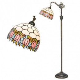 Golvlampa i Tiffany-Stil...