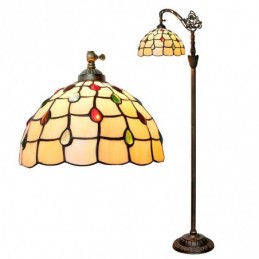Golvlampa i Tiffany-Stil...