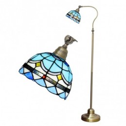 Golvlampa i Tiffany-Stil...