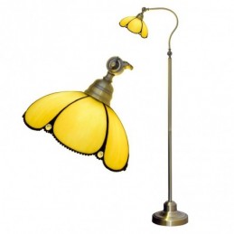Golvlampa i Tiffany-Stil...