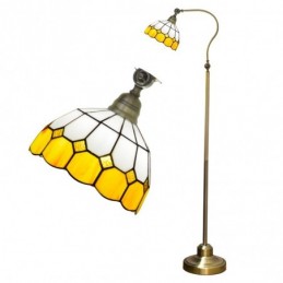 Golvlampa i Tiffany-Stil...