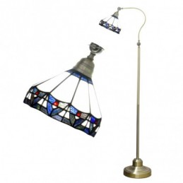 Golvlampa i Tiffany-Stil...