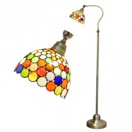Golvlampa i Tiffany-Stil...