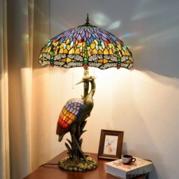 Bordslampa i Tiffany-Stil...