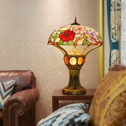 Bordslampa i Tiffany-Stil...
