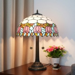 Bordslampa i Tiffany-Stil...