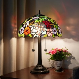 Bordslampa i Tiffany-Stil...