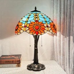 Bordslampa i Tiffany-Stil...