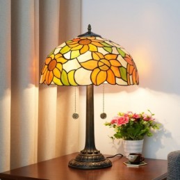 Bordslampa i Tiffany-Stil...