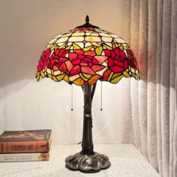 Bordslampa i Tiffany-Stil...