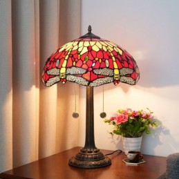 Bordslampa i Tiffany-Stil...