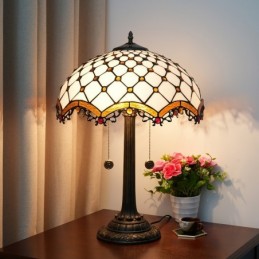Bordslampa i Tiffany-Stil...