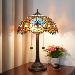 Bordslampa i Tiffany-Stil...