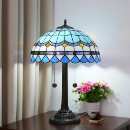 Bordslampa i Tiffany-Stil...