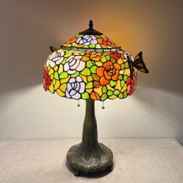 Bordslampa i Tiffany-Stil...