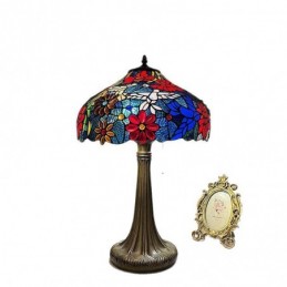 Bordslampa i Tiffany-Stil...