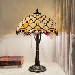 Bordslampa i Tiffany-Stil...