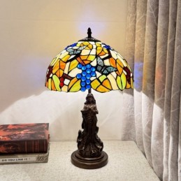 Bordslampa i Tiffany-Stil...