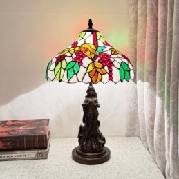 Bordslampa i Tiffany-Stil...