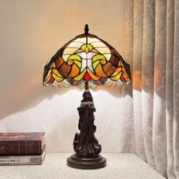 Bordslampa i Tiffany-Stil...