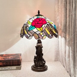 Bordslampa i Tiffany-Stil...