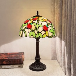 Bordslampa i Tiffany-Stil...