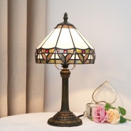 Bordslampa i Tiffany-Stil...