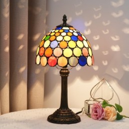 Bordslampa i Tiffany-Stil...