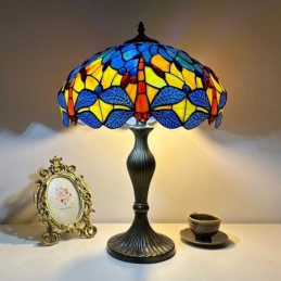 Bordslampa i Tiffany-Stil...