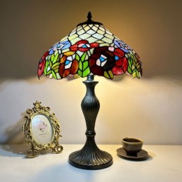 Bordslampa i Tiffany-Stil...