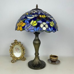 Bordslampa i Tiffany-Stil...