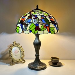 Bordslampa i Tiffany-Stil...