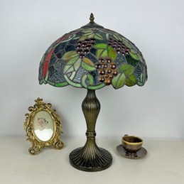 Bordslampa i Tiffany-Stil...
