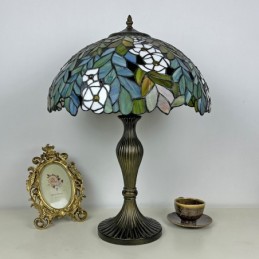 Bordslampa i Tiffany-Stil...