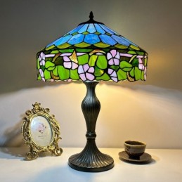 Bordslampa i Tiffany-Stil...